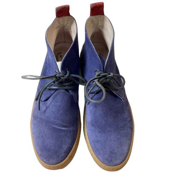 Del Toro Other - Del Toro Suede Chukka Sneakers Royal Blue Size 12